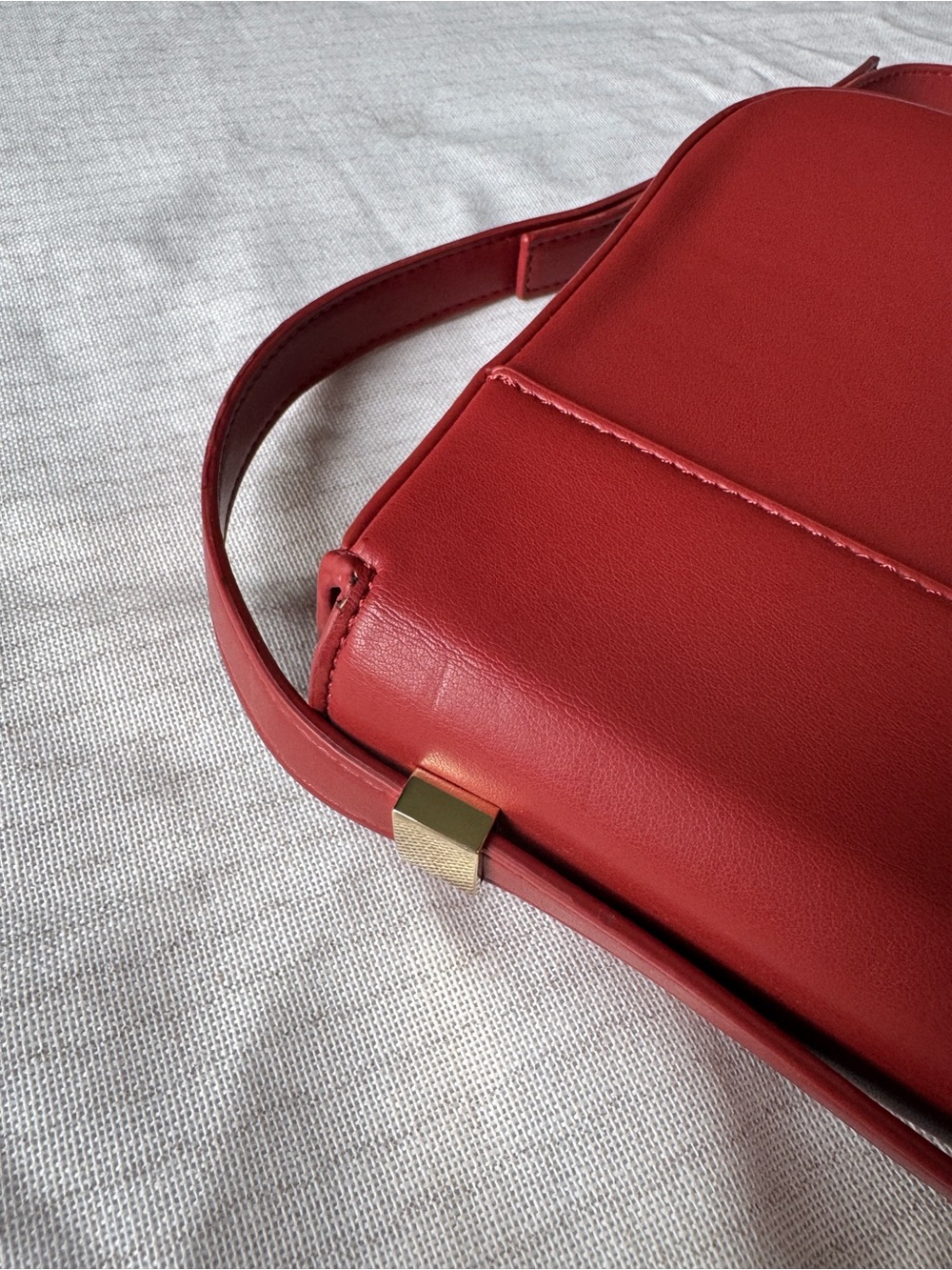 Demellier Vancouver Bag Poppy Red - Picture 9 of 14